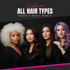 Herbishh Koloret Pastel Pink Hair Tint Spray (69g), Washable Temporary Color Mist for Light Hair, Quick-Dry, Non-Sticky Spray for Women, Travel-Friendly Root Touch Up