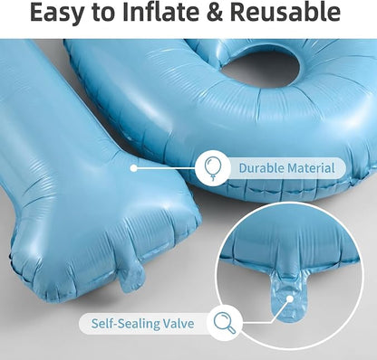 Number 18 Balloon Foil Mylar Balloons - Image 4