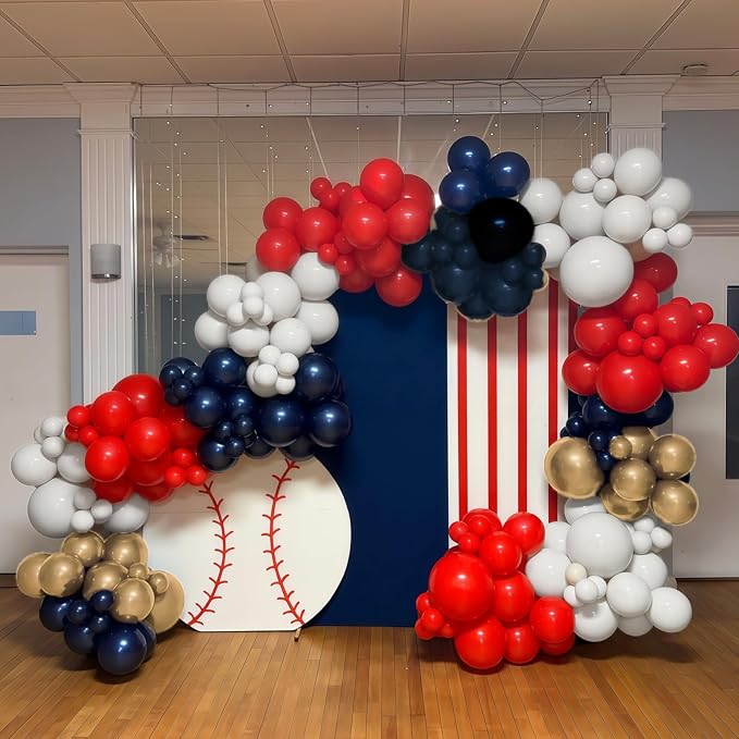 Red White Blue Balloon Arch Kit - Image 6