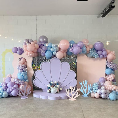 Pink Blue Balloon Arch Kit - Image 4