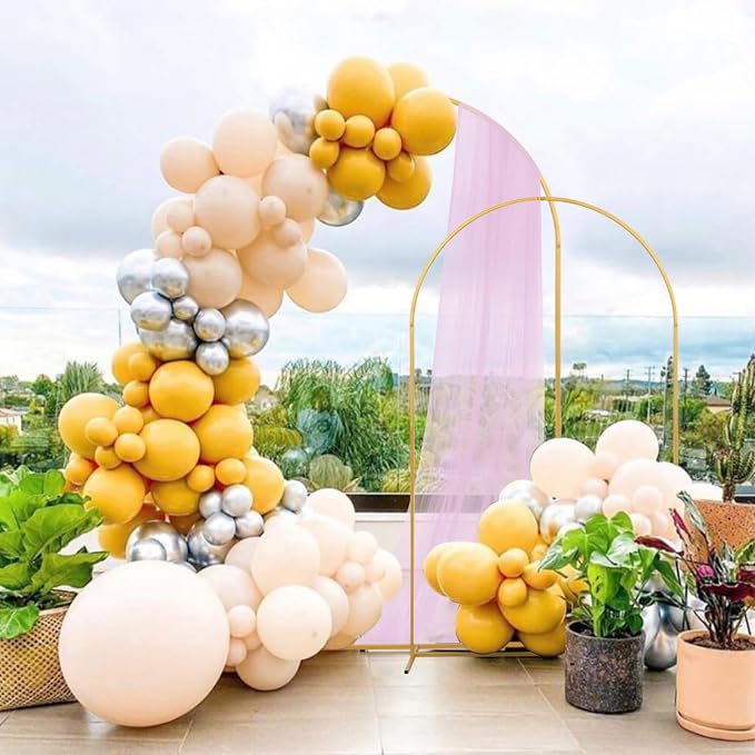 Wedding Arch Backdrop Stand Set of 2 - Image 2