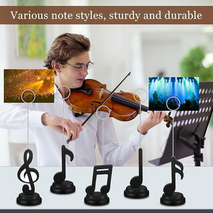 RattanView 5 Pcs Music Note Balloons Photo Holders Balloon & Place Card Holder - Image 5