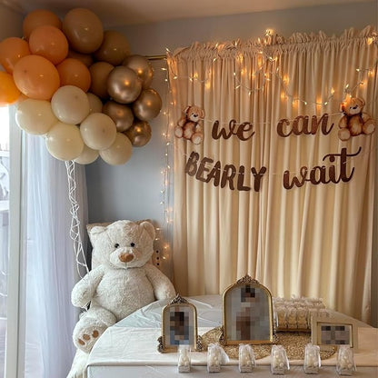 Neutral Balloons, 60 Packs 12 Inch Double Stuffed Beige Cream Sand White - Image 7
