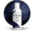 Adore Semi Permanent Hair Color (178 Royal Navy) | Vegan & Cruelty-Free Blue Hair Dye | No Ammonia, No Peroxide, No Alcohol | 4 Fl Oz (Pack of 1)