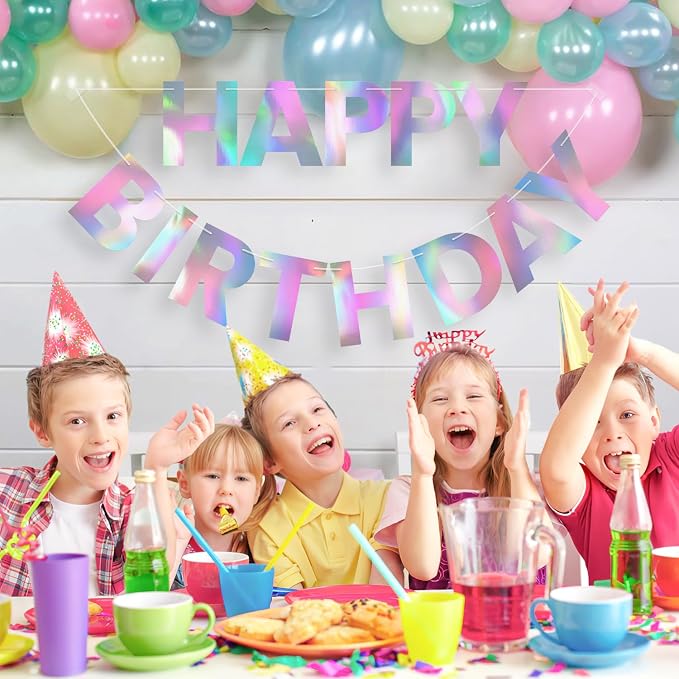 Pre-Strung Happy Birthday Banner - Image 7