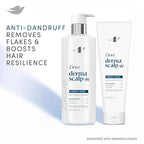 Dove Derma Scalp Dandruff Relief Conditioner 1 ct with Salicylic Acid, Lamellar Serum and Niacinamide for Removing Flakes & Boosting Hair Resilience 9 oz