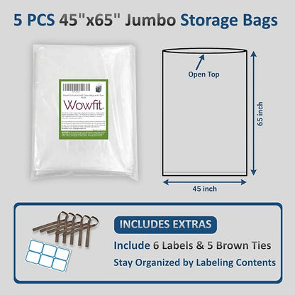 Wowfit Giant Large Plastic Bags - Image 2