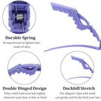 30 Pack Alligator Hair Clips for Styling, Sectioning Crocodile hair Clips Professional Barber Accessories for Salon of Thick Curly Volume Hair (Multicolored 1)