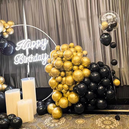 200pcs Black Balloons 5 Inch, Small Mini Latex Balloons - Image 6