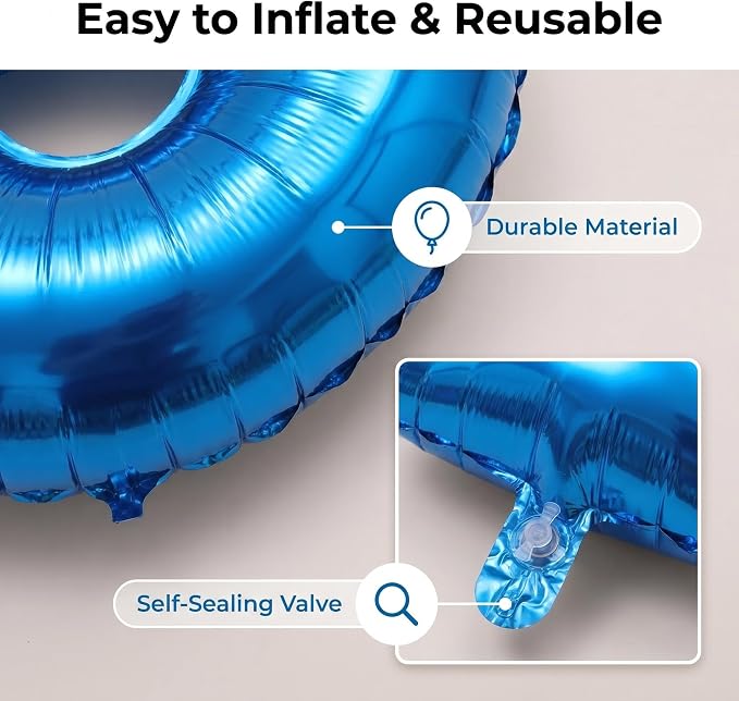 Number 18 Balloon Foil Mylar Balloons - Image 5