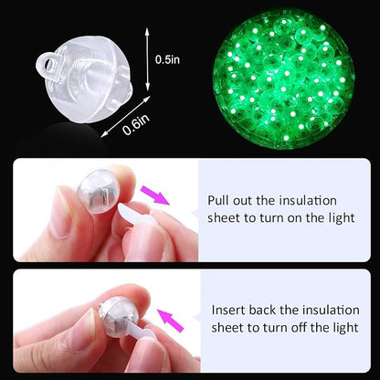 ZGWJ Mini LED Lights, Paper Lanterns, Halloween Decoration - Image 3