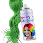 Green Hair Spray Temporary, Hair Color Spray 1-Day Hair Dye Colored for Kids Women Men Joker, Hair Wax Color Washable, Hair Paint Halloween Fast-Drying 4.06 Fl Oz