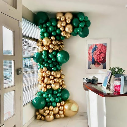 Lukiituke Green and Gold Balloon Arch Kit, St.Patrick's Day, Graduation - Image 6