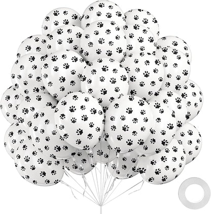 60pcs Paw Print Balloons 12inch by Unknown