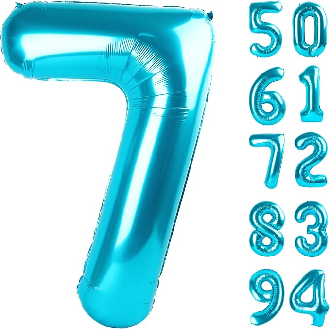 LightBlue 7 Balloon by IWERP
