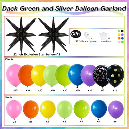 Rainbow Balloon Arch Garland Kit - Image 2