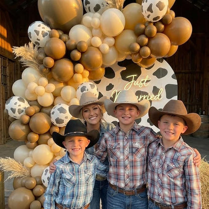Western Cowboy Balloons Arch Kit - Image 5