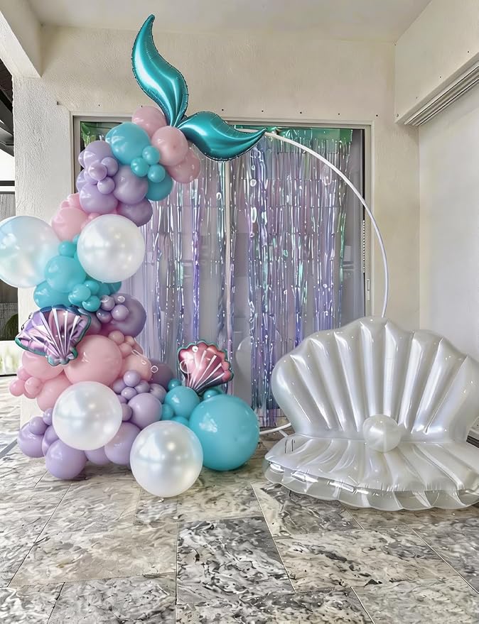 Mermaid Balloon Garland Arch Kit - Image 5
