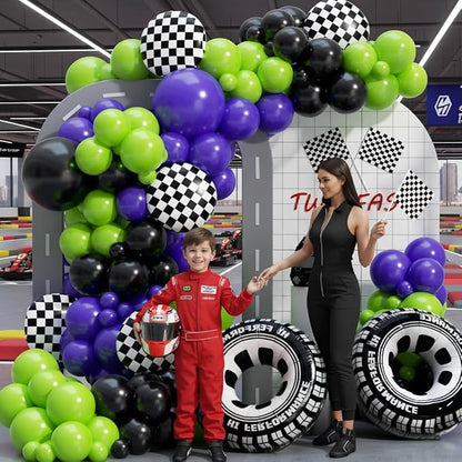 Monster Truck Balloon Arch Garland Kit 156pcs - Image 7
