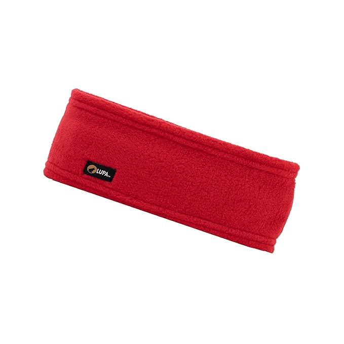 Lupa Unisex Triple-Layer Micro Fleece Headband - Ferrari Red - Ear Warmer