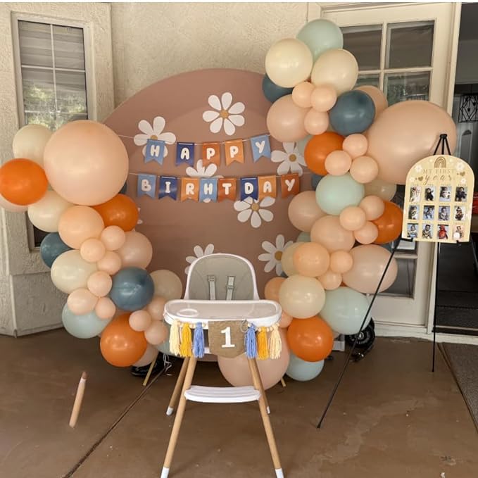Orange and Blue Balloons - Image 3
