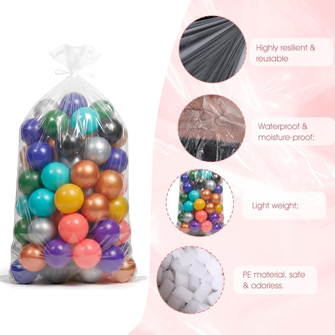 4Pcs 98.4" x 59" Extra Large Balloon Bags - Image 3