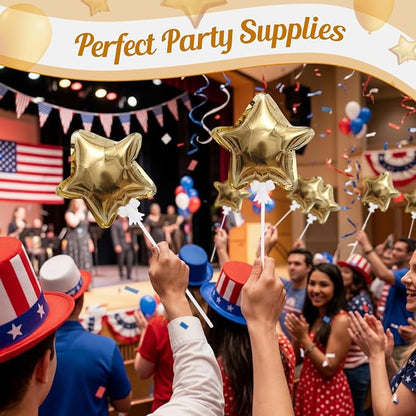 30 Pcs Mini Star Self Inflatable Balloons Bulk - Image 6