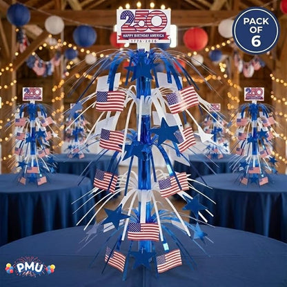 PMU 6 Pcs 21 Inch Patriotic Centerpieces - Image 9