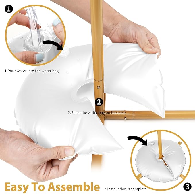 8 Pcs Water Weight Bags for Balloon Column Stand and Balloon Arch | Balloon - Image 6