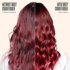 Overtone Daily Color Depositing Conditioner - 4.5oz Temporary Coloring Conditioner w/Shea Butter & Coconut Oil - Refresh Color & Prevent Fading - Vegan & Cruelty-Free, Pink for Brown is Rapsberry Pink