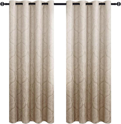 DWCN Ombre Blackout Curtains for Bedroom - Image 8