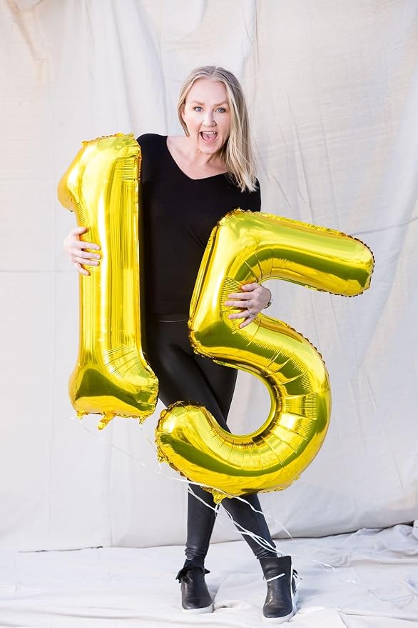 Gold 14 Balloon - Image 2