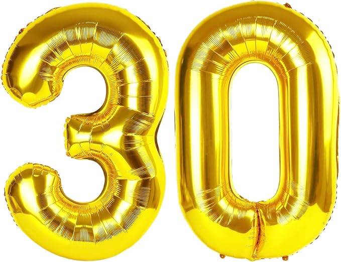 Gold 30 Balloon by IWERP