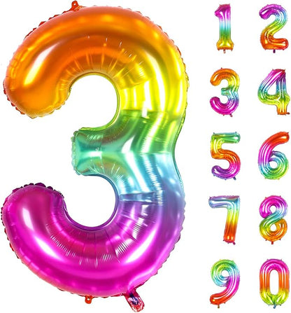 Number Balloon | Number 3 Balloon by IOOYEE