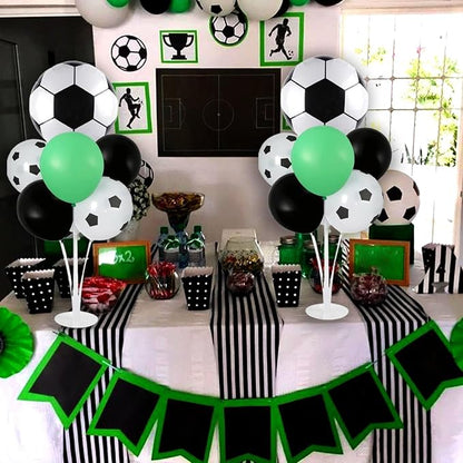 4 Sets Soccer Party Balloons Stand Kit, Soccer Party Balloon Centerpiece - Image 6