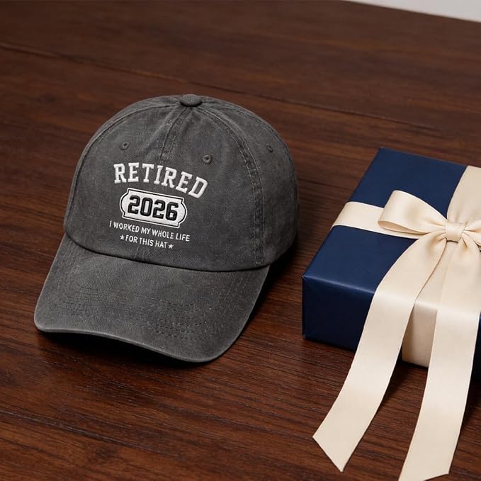 Retirement Gifts for Men Woman 2026 Mens Retired Hat Teacher Coworker Dad - Image 2