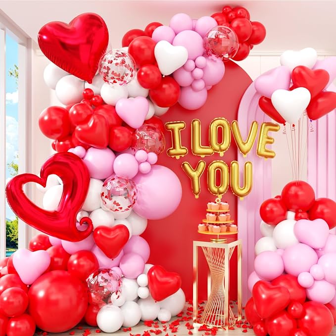 Valentine's Day Balloon Arch Kit by Unknown
