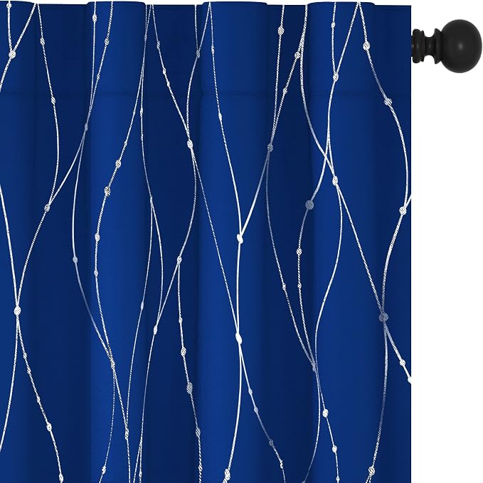 Deconovo Blackout Back Tab Curtains by Unknown