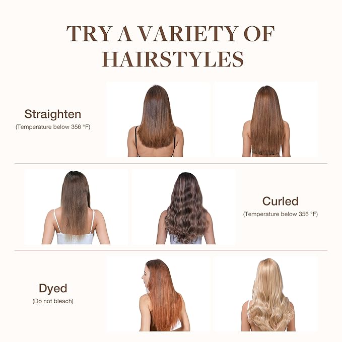 GOO GOO Clip in Hair Extensions Real Human Hair, Remy Human Hair Extensions Clip ins for Women, Natural Human Hair, 16inch 65g 4Pcs, 1B Natural black