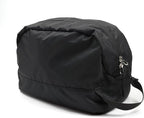 Travel Toiletry Bag 8L, Large Packing Cube with Waterproof TPU Wet/Dry Compartment (01 Black Stealth)