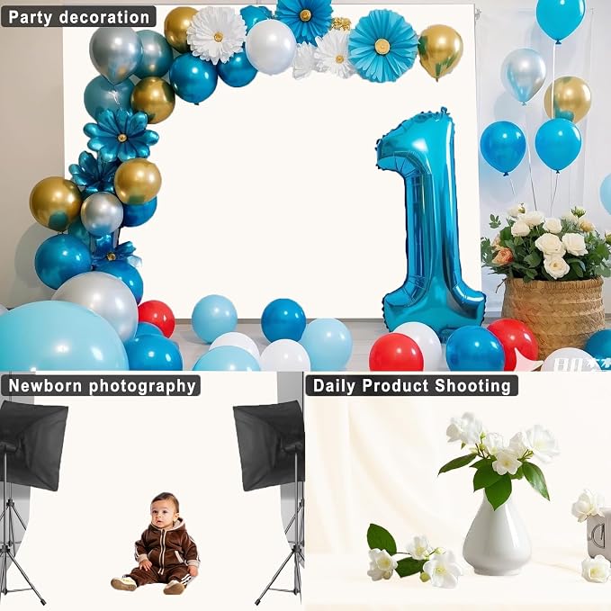 Ivory Photography Backdrop for Photoshoot, 3x5ft | Versatile Studio Photo - Image 5