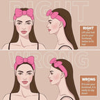 Teenitor 5 Pack Spa Headband for Washing Face, Girls Makeup Headband, Bow Tie Hair Band, Microfiber Women Skincare Headbands for Cosmestic Facial Sports Yoga