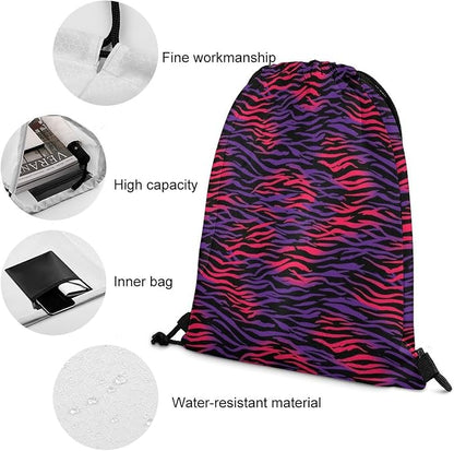 Sports Drawstring Sackpack Lightweight Backpack Waterproof - Image 4