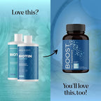 Rosemary Biotin Shampoo and Conditioner Set - Volumizing Shampoo and Conditioner for Thinning Hair for Women & Men with Nourishing B Vitamins - Color Safe Sulfate Paraben & Silicone Free (16 Fl Oz)