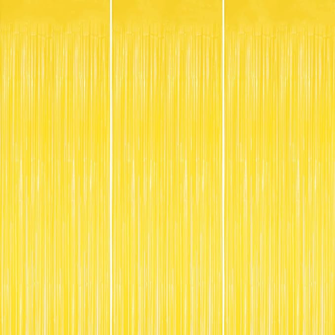 DECOCKRAT 3 Pack Foil Fringe Backdrop by DECOCKRAT