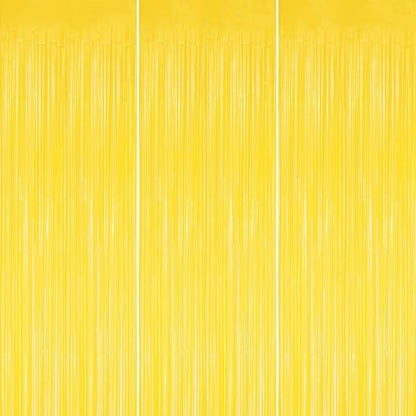 DECOCKRAT 3 Pack Foil Fringe Backdrop by DECOCKRAT