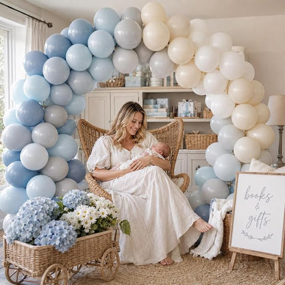 Dusty Blue Balloons - Image 5