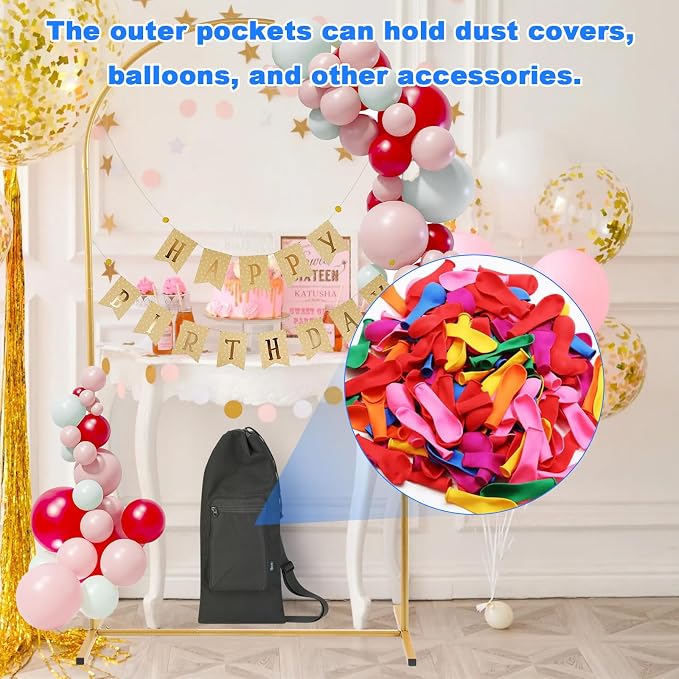 Beautyflier Storage Bag for Wedding Arch Backdrop Stand 7.2 FT, 6 FT or Smaller - Image 4