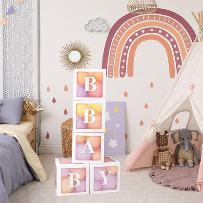 Transparent Balloon Boxes, Letters & Numbers - Image 6