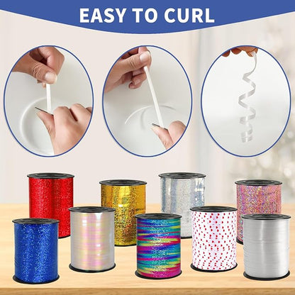 500 Yard Premium White Curling Ribbon - Image 4